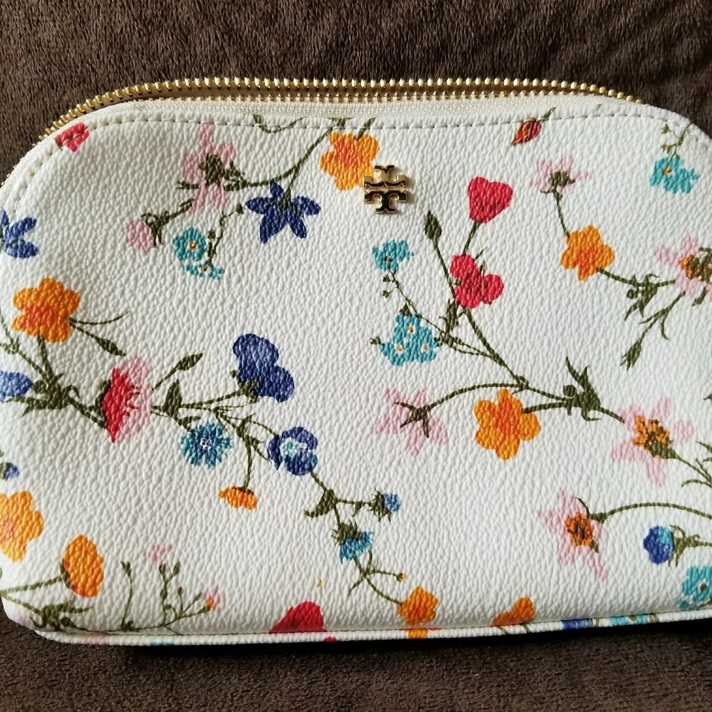 Tory Burch cosmetic case